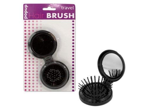 Bulk Buys HB515-72 Pop-Up Travel Hair Brush