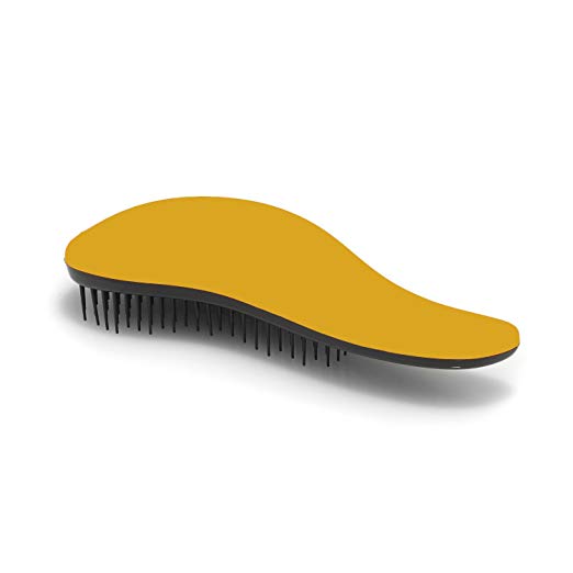 Simply Beautiful De Tangle Brush - Professional Detangling Hairbrush - Pink, Black, Purple, Blue or Green (Gold)